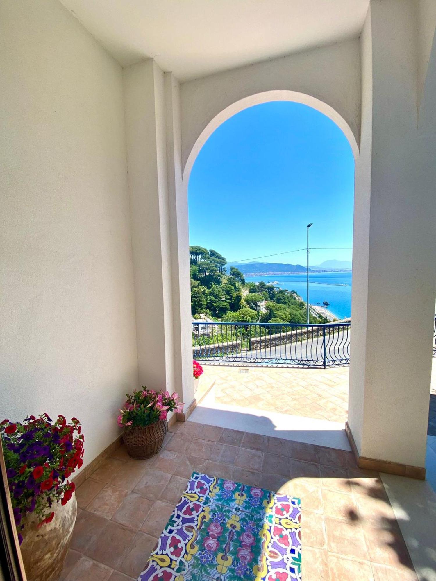Residence Villa Giordano Sea View Amalfi Coast Виетри Экстерьер фото
