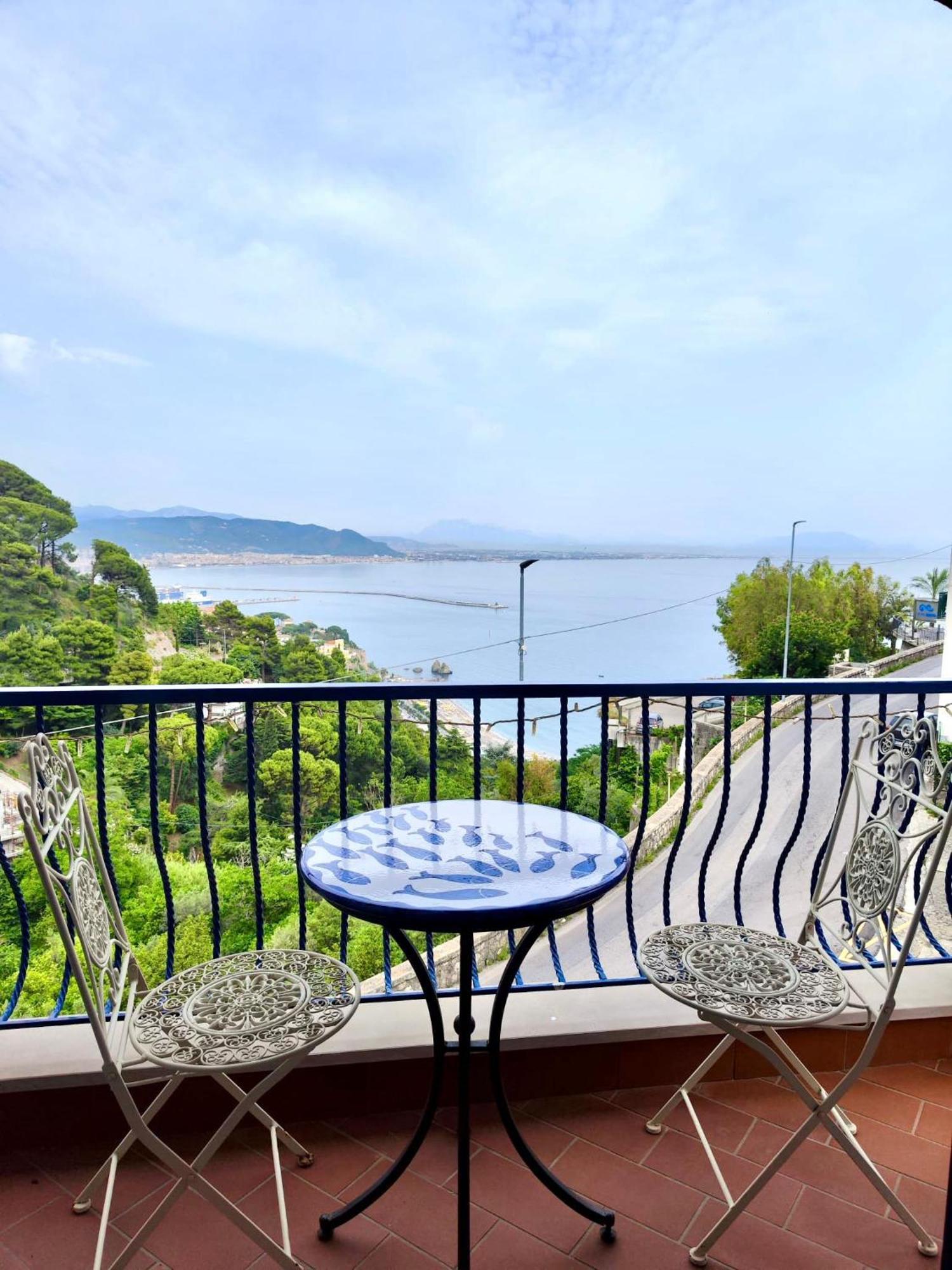 Residence Villa Giordano Sea View Amalfi Coast Виетри Экстерьер фото